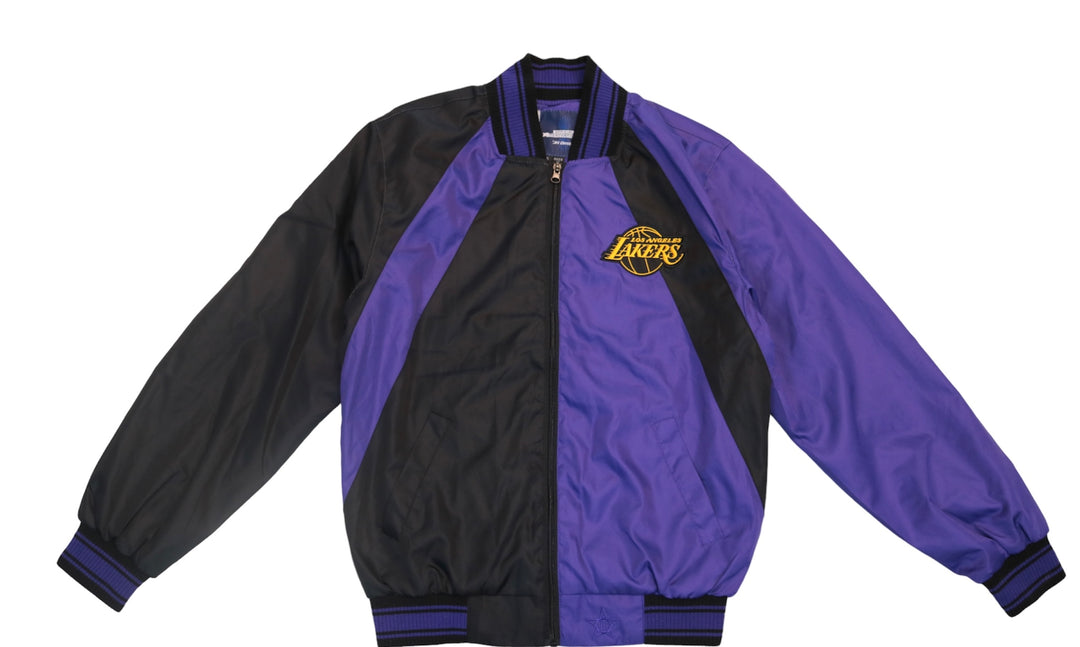 Lakers Black/Purple Stripe Jacket