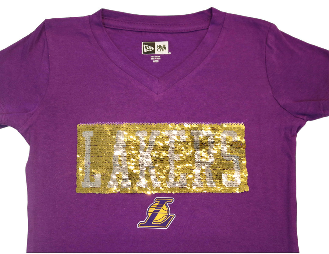 Lakers Girls Primary Logo Short Sleeve Tee