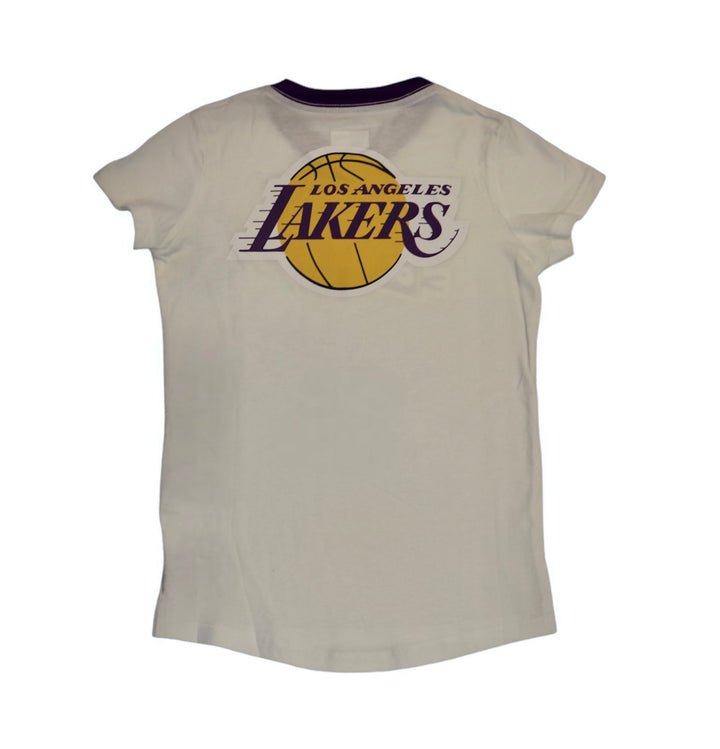 Lakers Girls Double Logo Tee