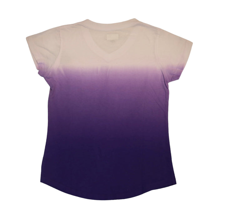 Lakers Girls Gradient All Over Logo Tee
