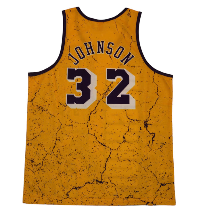 Lakers NBA Player Burst Mesh Johnson Tank