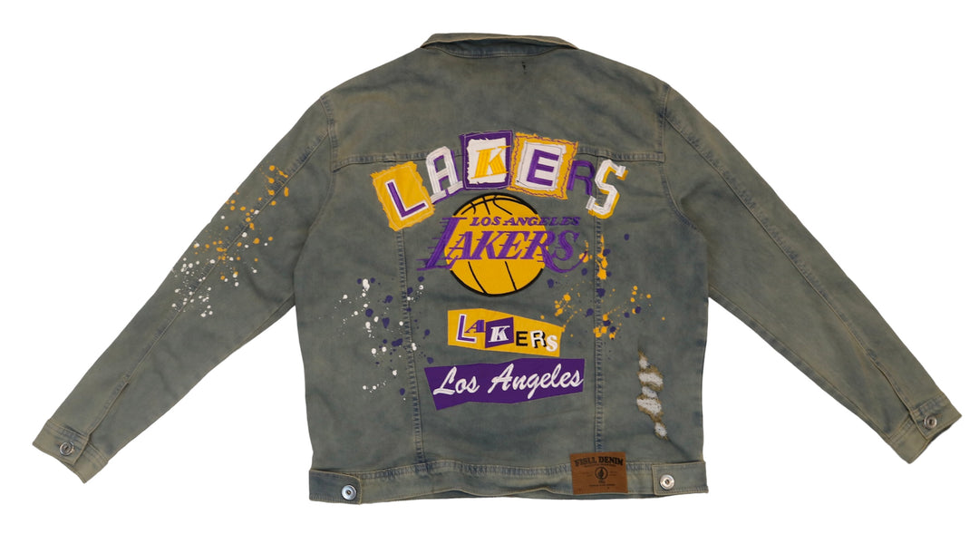 Lakers LT Blue Denim Jacket