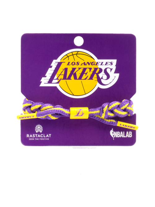 Los Angeles Lakers Rastaclat String Team Bracelet - Lakers Store