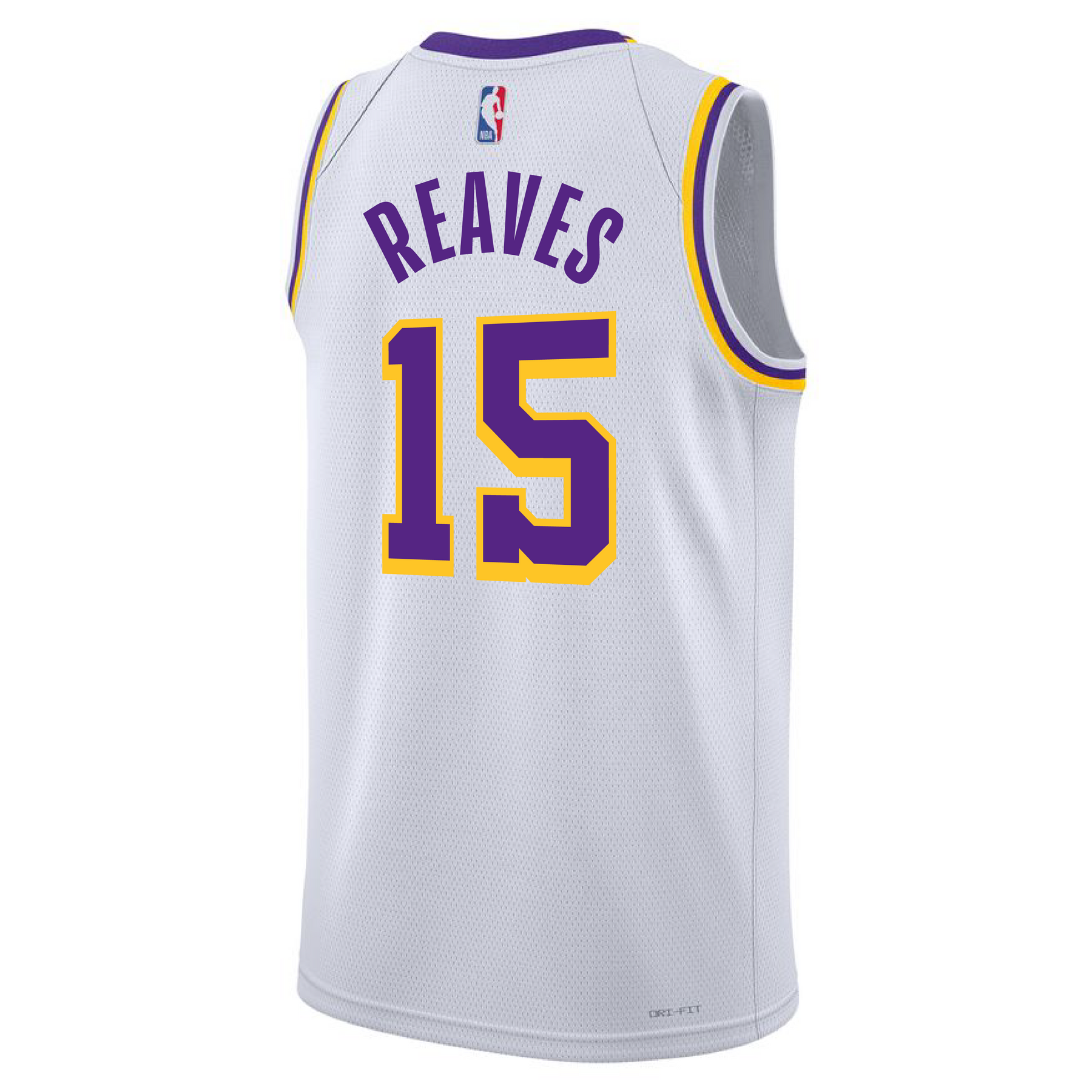 2023 Los Angeles Lakers Austin Reaves #15 Yellow Jersey - Soccer