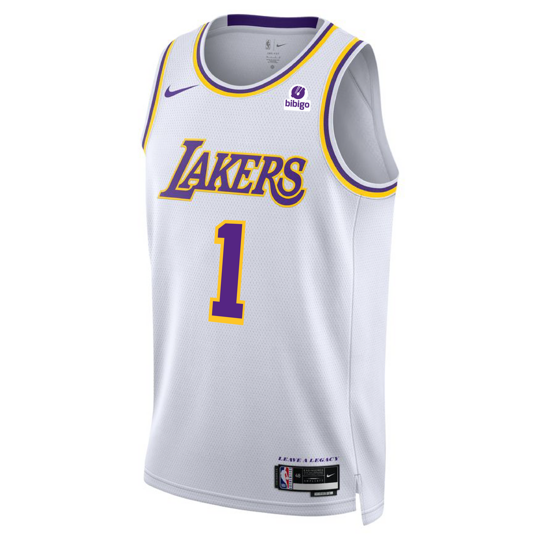 Los Angeles Lakers D'Angelo Russell Association Swingman Jersey