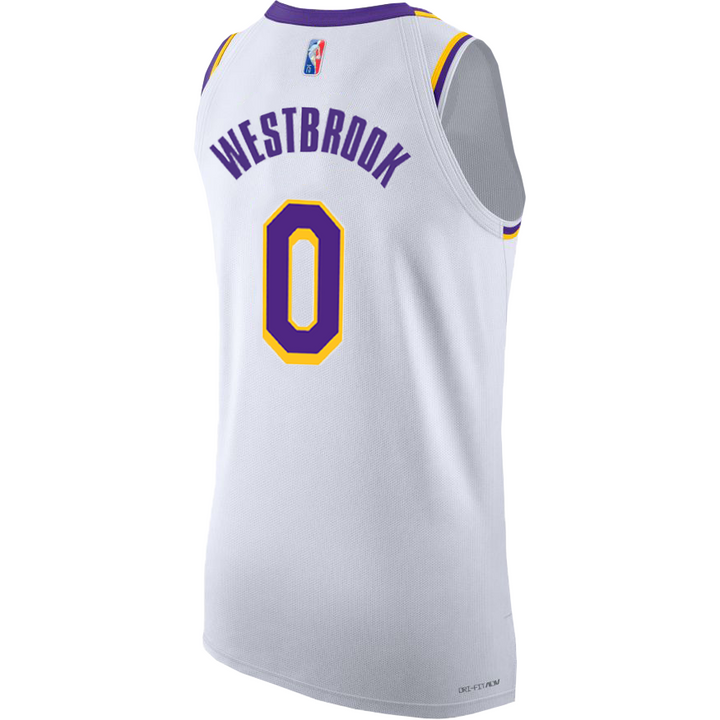 Los Angeles Lakers Russell Westbrook Association Authentic Jersey