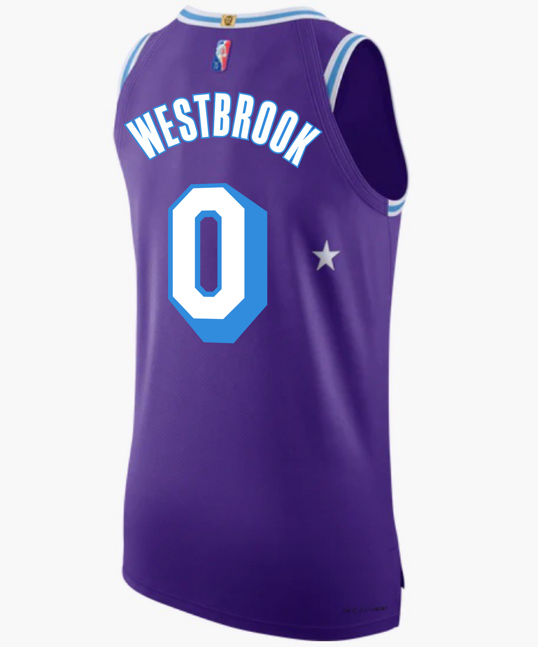 Los Angeles Lakers Russell Westbrook CE Authentic Jersey