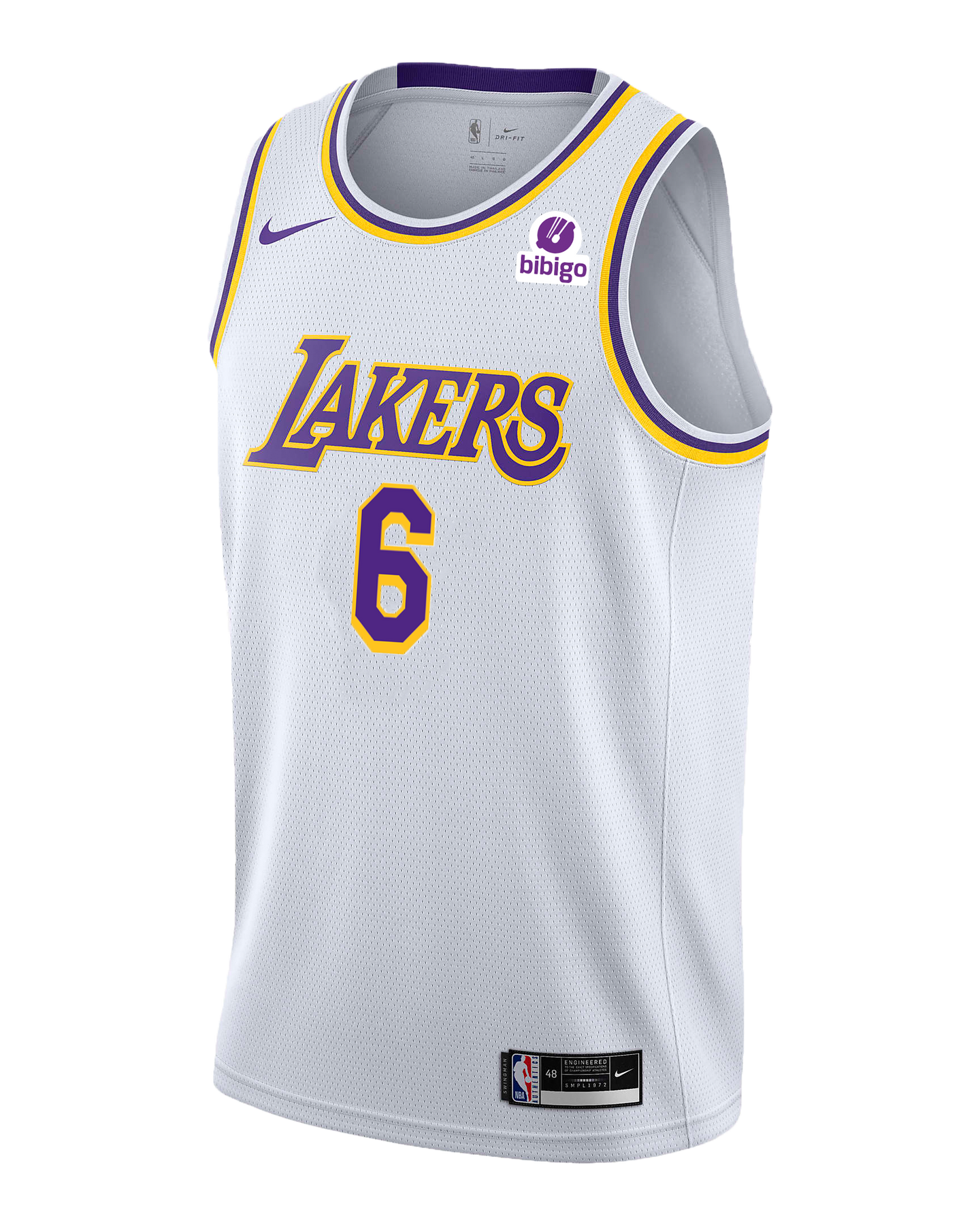 Gevaar Let op Betekenisvol Los Angeles Lakers LeBron James #6 Association Swingman Jersey – Lakers  Store