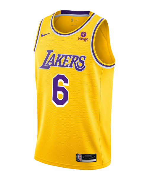 100% AUTHENTIC LEBRON James Nike Association Lakers Jersey Size 48