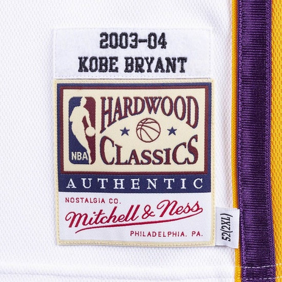 Los Angeles Lakers Kobe Bryant 03' Authentic Jersey - Lakers Store