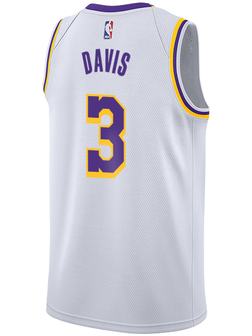 Los Angeles Lakers Anthony Davis Association Swingman Jersey - Lakers Store