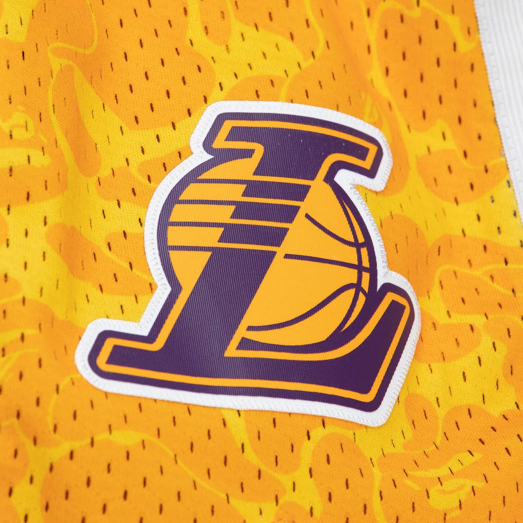 Lakers NBA Bape Shorts - Purple