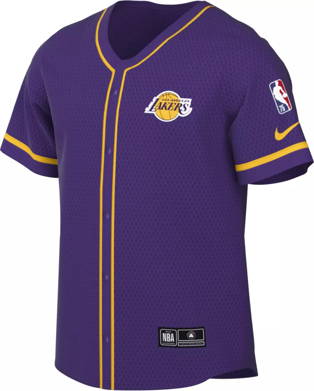 Disc NBA Los Angeles Lakers Scoop Neck T-Shirt * Size: Medium Purple