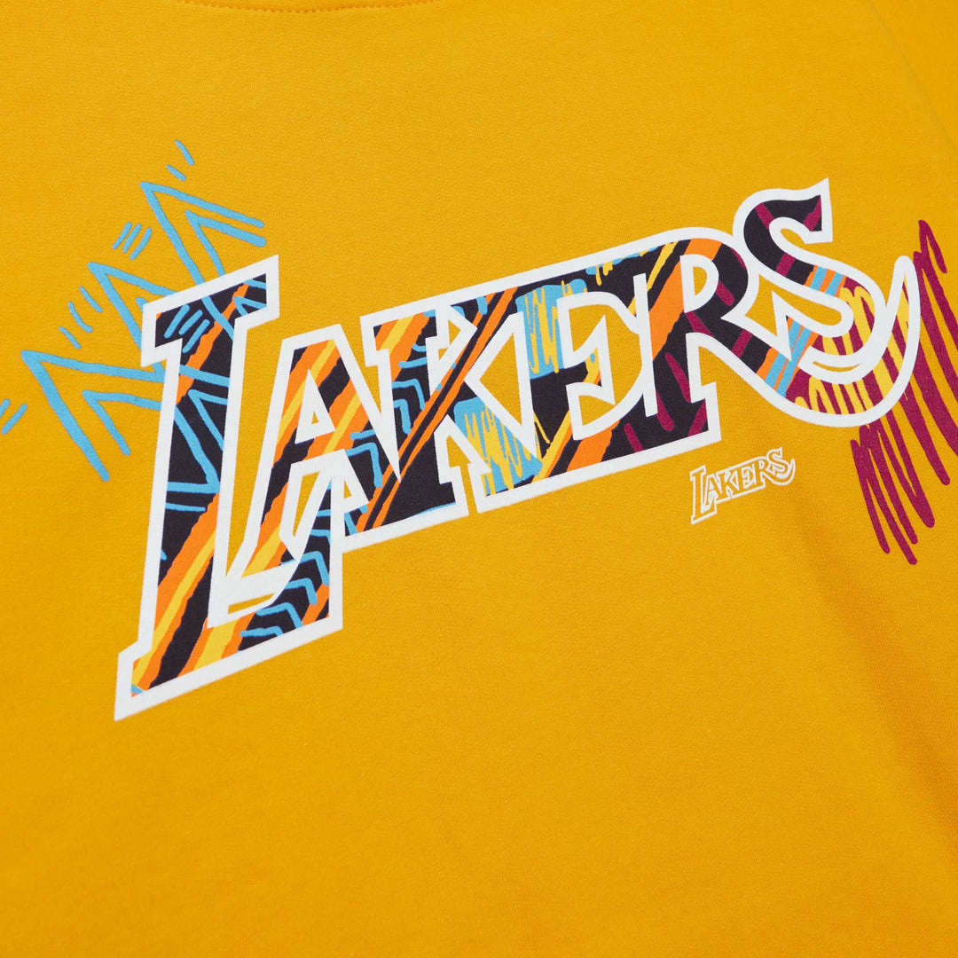 Lakers NBA Game Day Pattern Pullover Hoodie
