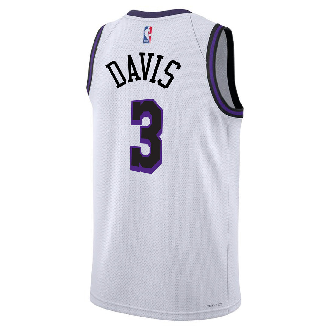 Los Angeles Lakers Swingman Davis City Edition Jersey