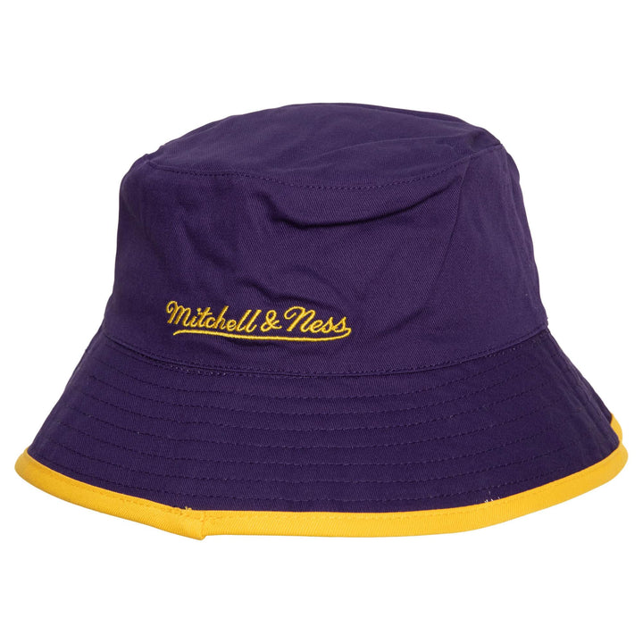 Los Angeles Lakers Shattered Big Face Bucket Hat HWC Reversible