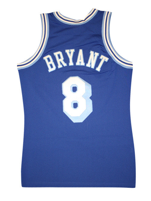 Kobe blue best sale jersey in game