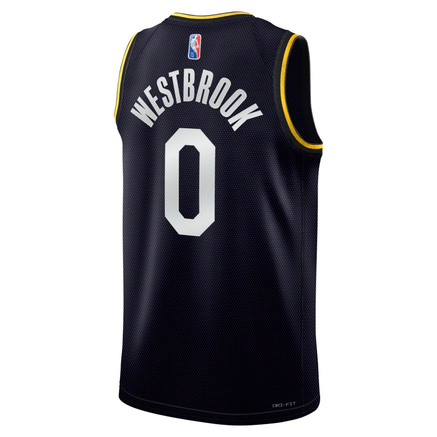 Brand New Lakers 6 Black/Black Jersey (Free Shipping